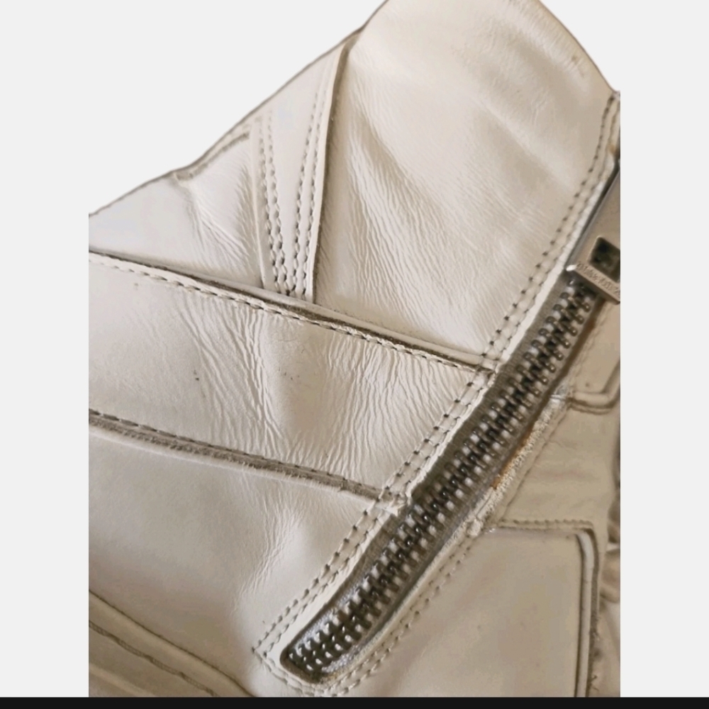 Zadig & Voltaire Womens White Leather ZV1747 High Flash Sneakers 37 - Picture 16 of 16